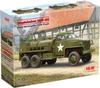 ICM American Studebaker Gasoline Truck Plastic Model 35492 1/35 US6-U5 (Military Vehicle)