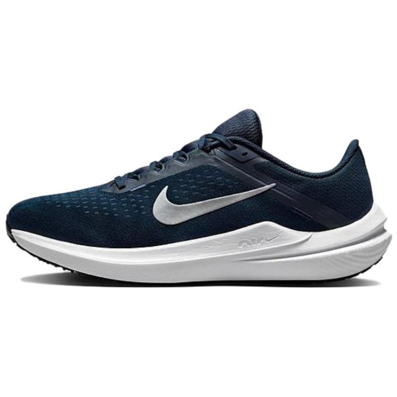 Nike Air Zoom Winflo 10 'College Navy Metallic Silver' Sneakers DV4022-400