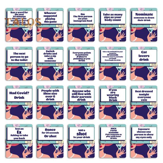 50 шт./набор карточных игр для пар, вечеринок, вечеринок, налаживания отношений для взрослых, интерактивных карточек для разговоров, настольных игр, подарков на годовщину ко Дню святого Валентина