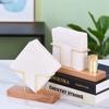 Gold Napkin Holder Metal Tissue Dispenser Multi-use Tissue Box Restaurant