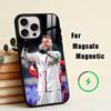 F-Футбол  N-Неймар 10  Чехол для телефона для iPhone17,16,15,14,13,12,11 Plus,Pro Магнитный с Magsafe Беспроводная зарядка