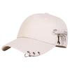 Baseball Ring Iron Neutral Gender Women  Men For Caps Spring Autumn Outdoor Adjustable Casual Hats Dad Hat Sunscreen Hat