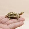 Craft Gift Personal Collection Desktop Ornaments Turtle Figurines Brass Tortoise Tortoise Statue