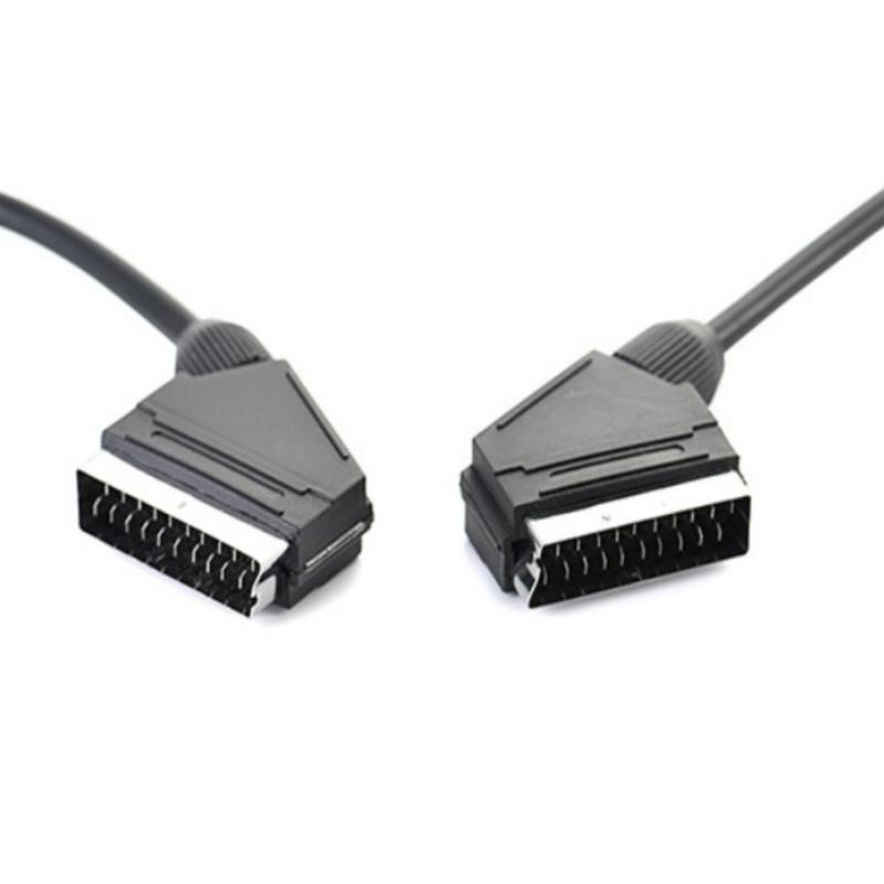 SCART Штекер на SCART Штекер 21-контактный Кабель для передачи данных Кабель Scart Шнур Scart Для видеоконвертеров Аксессуары для игровых консолей