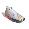 Adidas Predator Edge.1 SG Al Rihla Pack - белые мужские кроссовки Cloud-White Solar-Yellow Power-Blue GW1021