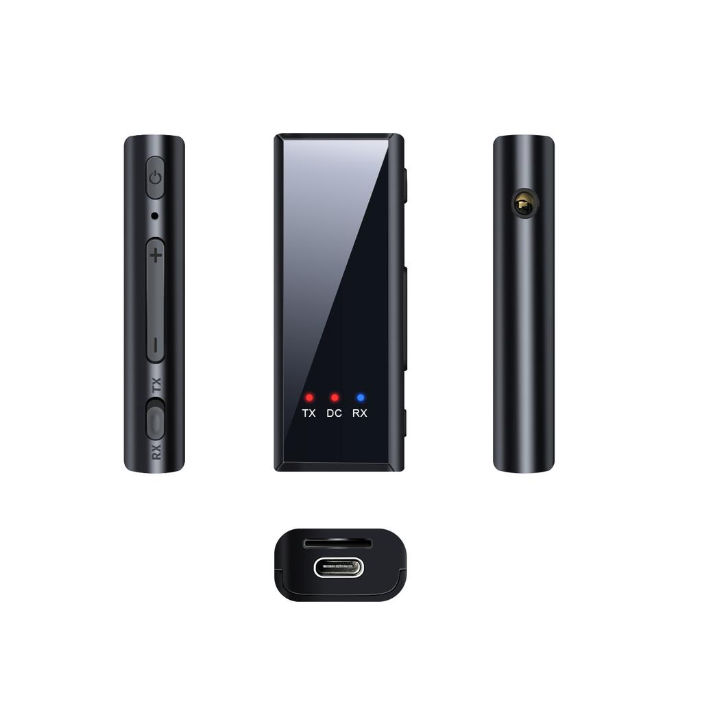 3,5 мм разъем AUX USB Bluetooth 5.4 аудио приемник передатчик стерео музыка Hansfree звонок беспроводной адаптер для ТВ ПК автомобильный комплект