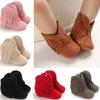 Baby Booties Vintage Tassel Anti-slip Sole Autumn Winter Fashionable Baby BootCasual Comfortable 0-18 Months Walking Shoes