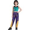 Girls K Pop Singer Zoey Halloween Dress Up Costume Children Stage Performance Outfit Kids School Carnival Party Role Play Suit