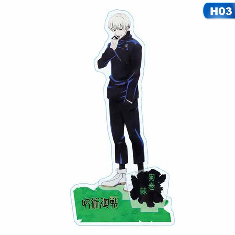 Anime Jujutsu Kaisen Cartoon Character Transparent Acrylic Stand Doll Model Toy Desktop Decoration Gift