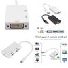 Мини DisplayPort к HDMI DVI VGA 3-в-1 адаптер с чипсетом для Macbook Pro Air для настройки нескольких мониторов