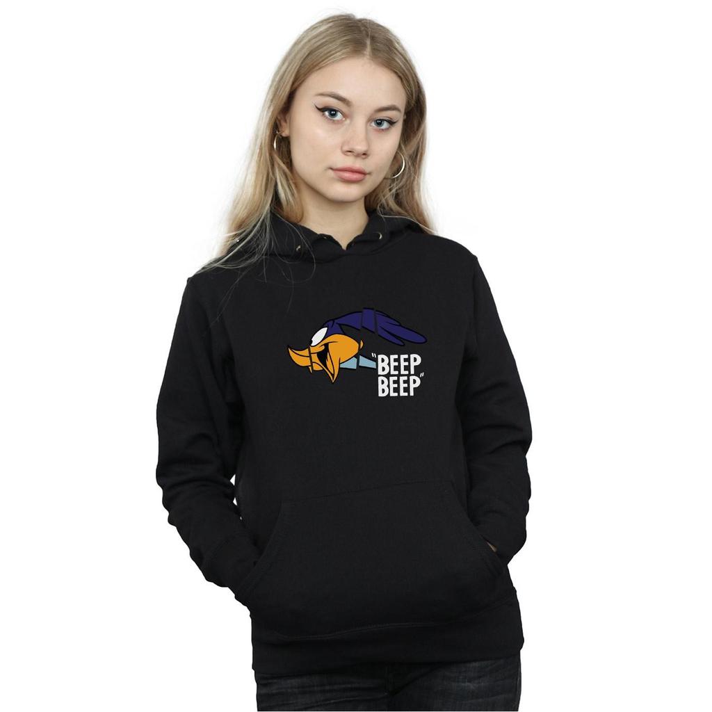Looney Tunes Womens/Ladies Road Runner Beep Beep Hoodie