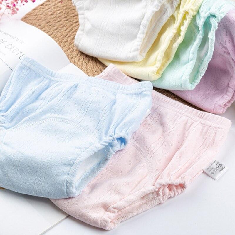 Baby Diaper Pants Washable Baby Diaper Pocket Breathable Cotton Leak-proof Diaper Pants Waterproof Diapers Summer Newborn