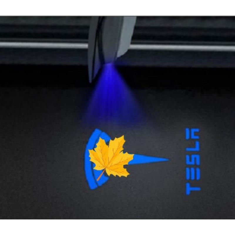 Применимый проектор света приветствия для дверей Tesla Model S/X/3