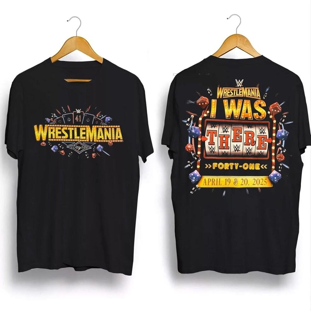 WrestleMania 41 - Я был там WWE Унисекс Футболка Все Размеры