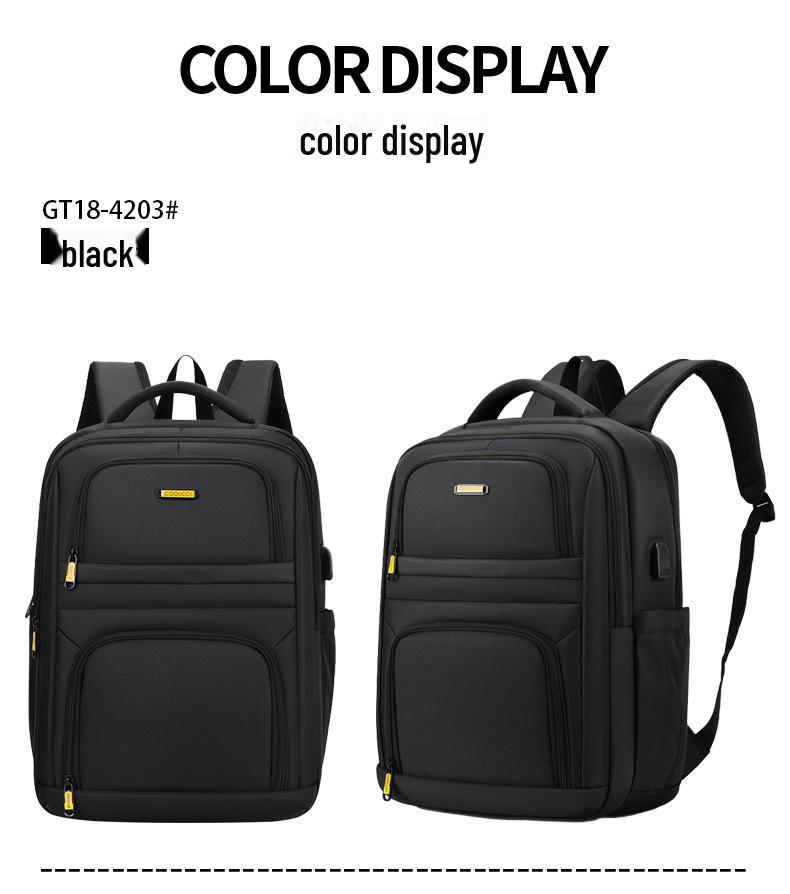 High-End Waterproof Commuter Backpack for Men and Women - Fashionable Travel and Work Bag