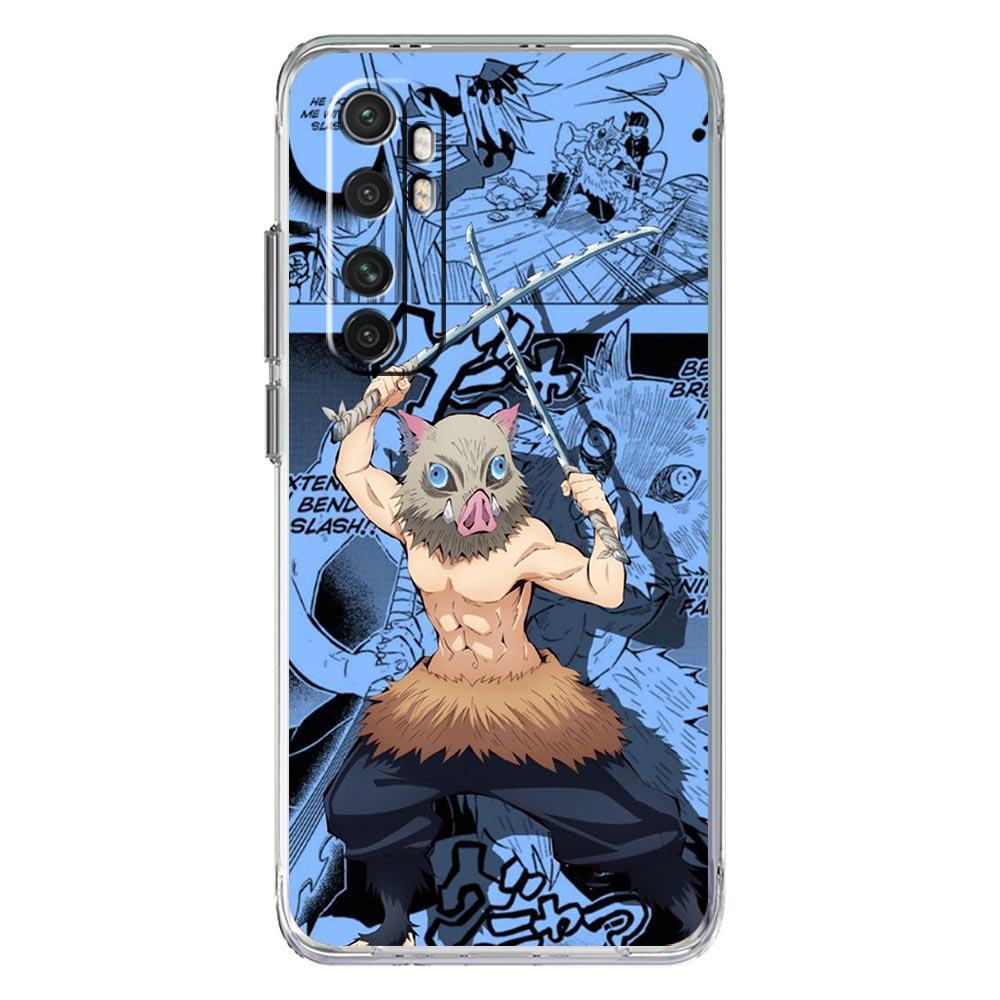 Убийца демонов Kimetsu no Yaiba аниме для Xiaomi Poco X3 NFC F3 M3 X4 M4 Pro 5G чехол для телефона Mi 11 Lite Ultra 11T 11X 12 11i чехол