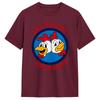 Los Pollos HerUnisexos Cotton T Shirt For Couple Summer Y2K Basic TShirts Comfortable Harajuku Tee Shirt Oversized Casual Tops