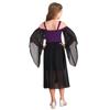 Kids Girls Medieval Princess Costume Renaissance Robe Gown Square Neck Halloween Cosplay Fancy Dress