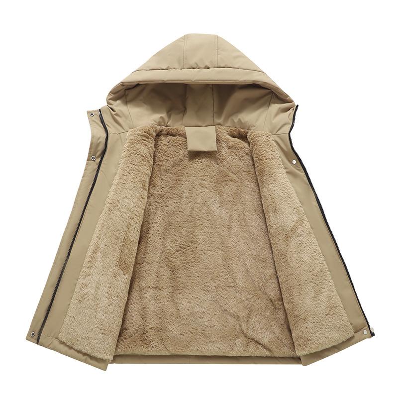 Женская зимняя куртка с хлопковым наполнителем, флисовая короткая парка, свободная верхняя одежда с капюшоном, повседневное женское теплое ветрозащитное пальто
