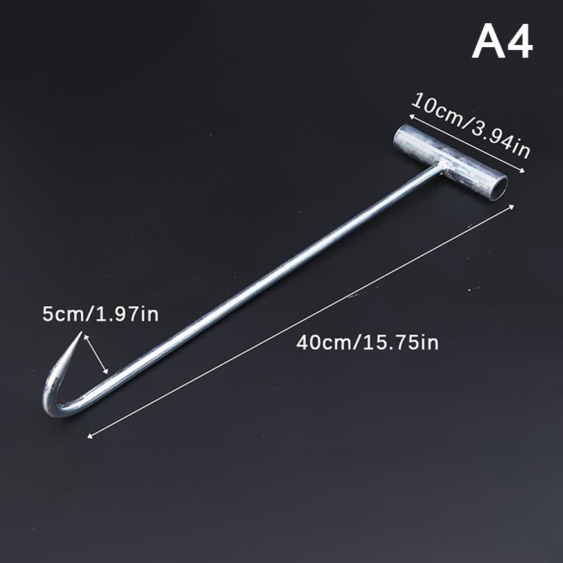 Кухонная колбаса Бекон Мясообработка Крюки Т-образная ручка Мясообвалочный крюк для кухни Мясной магазин Ресторан Барбекю Инструмент