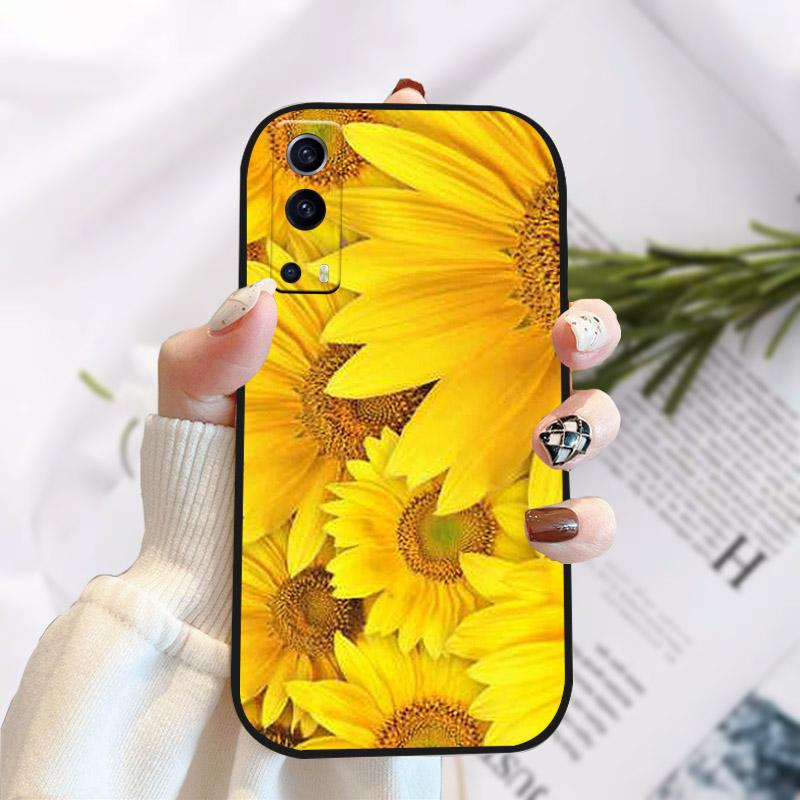 Чехол-крышка для Vivo Y72 Y52 5G, стильный, окрашенный, силиконовый, мягкий ТПУ, защитный корпус для телефона, для Vivo Y 72 52 5G, ударопрочный бампер
