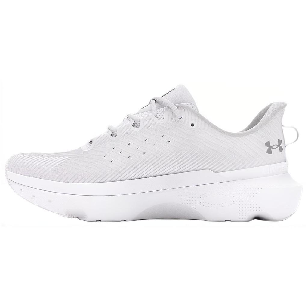 Under Armour HOVR Infinite Pro White Halo Grey Women Sneakers Distant-Grey 3027200-100