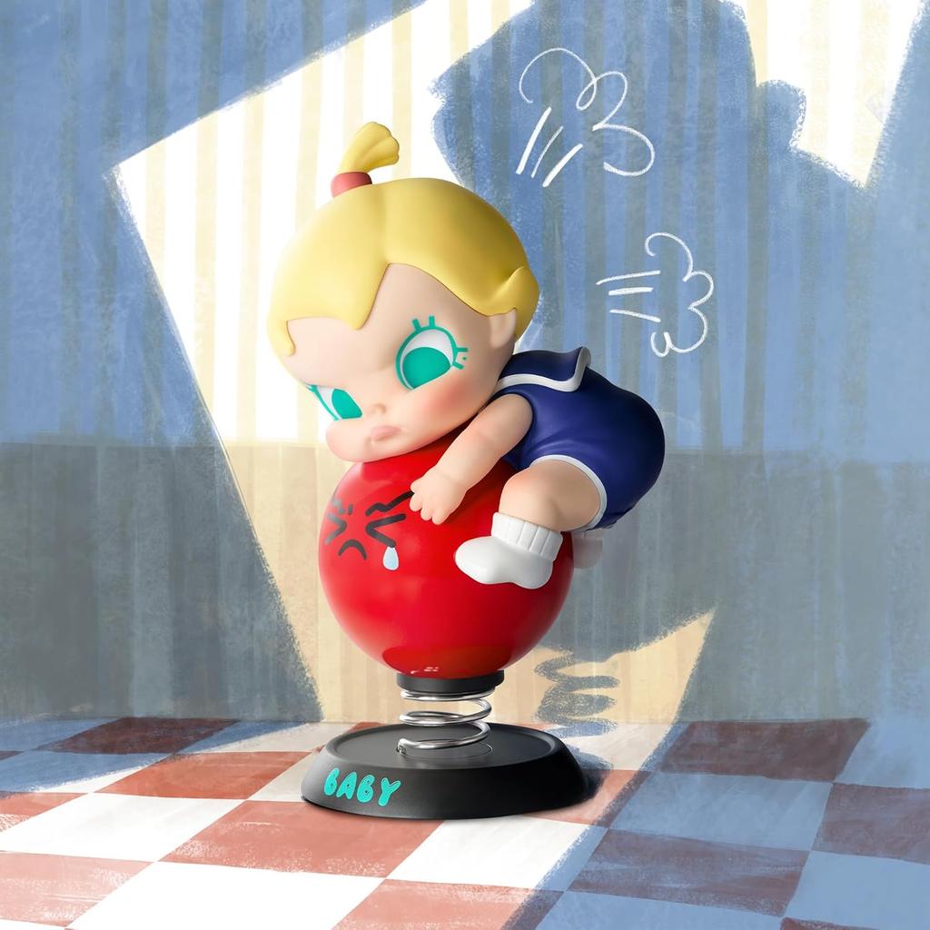 POP MART Baby Molly Фигурки серии My Huggable Discovery, 1 шт. Фигурки в слепой коробке, Домашние украшения, Подарки на праздник и день рождения