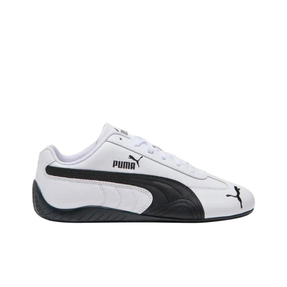 Puma Speedcat Full Leather - White Black Men Sneakers 405449-03