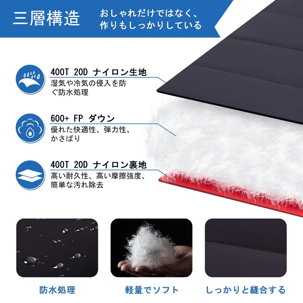 Спальный мешок QEZER, компактный, типа «кокон», наполнитель пух 260 г-400 г, для весны, лета, осени, наполнитель пух 1200 г, зимний спальный мешок, высокое качество 650FP