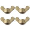 4Pcs M4 M5 M6 M8 M10 Butterfly Nut Hand Tighten Nuts High Quality Ear Nuts