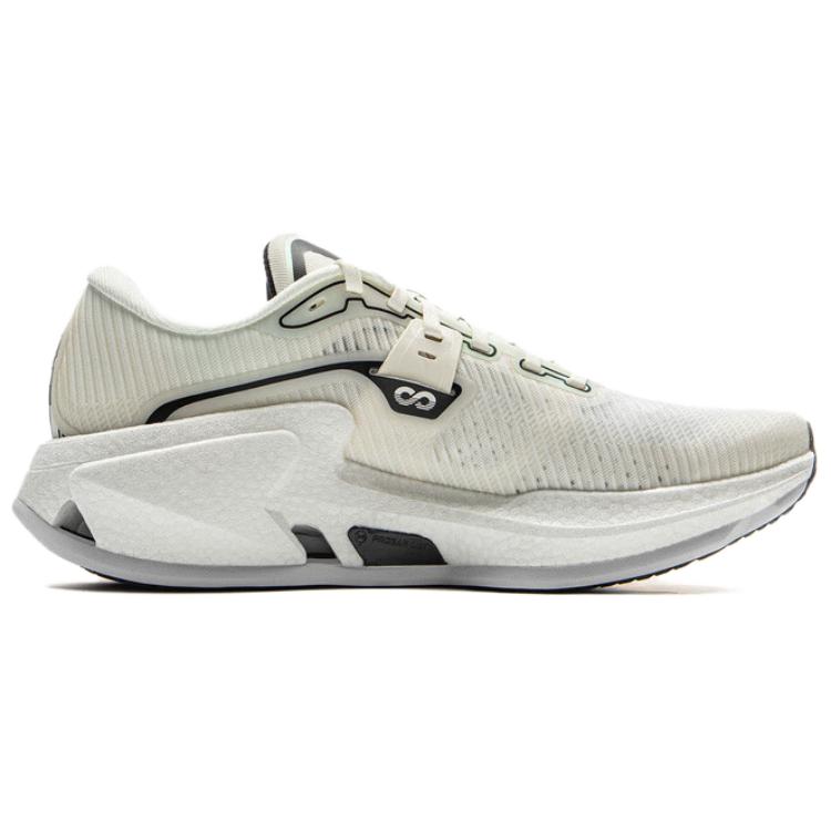 Li Ning Furious Rider 8 Амортизация Скользкие Устойчивые к истиранию Низкие Повседневные Беговые Кроссовки Мужские Белый Черный ARZV005-10