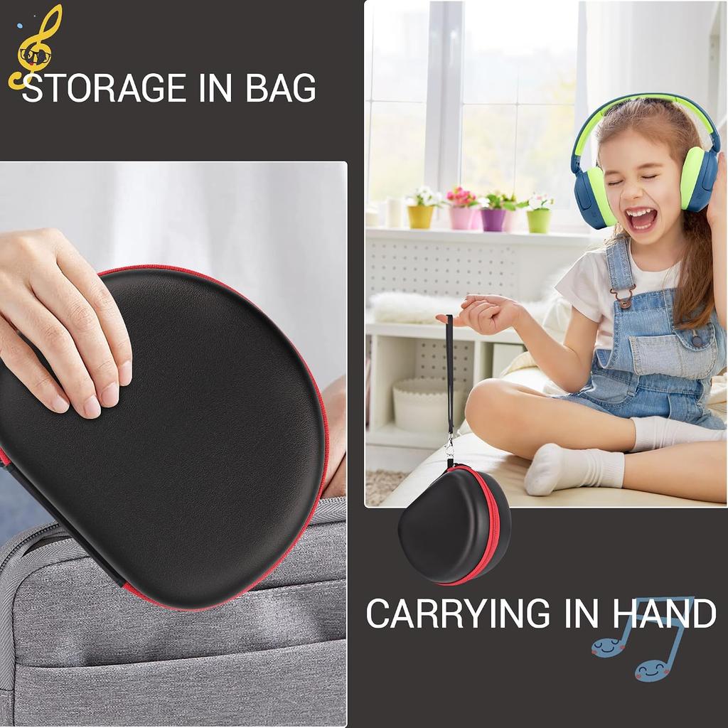 Hard Kid Headphone Case for ICLEVER BTH12/BTH26/HS19,Acer Kids,JoySpark