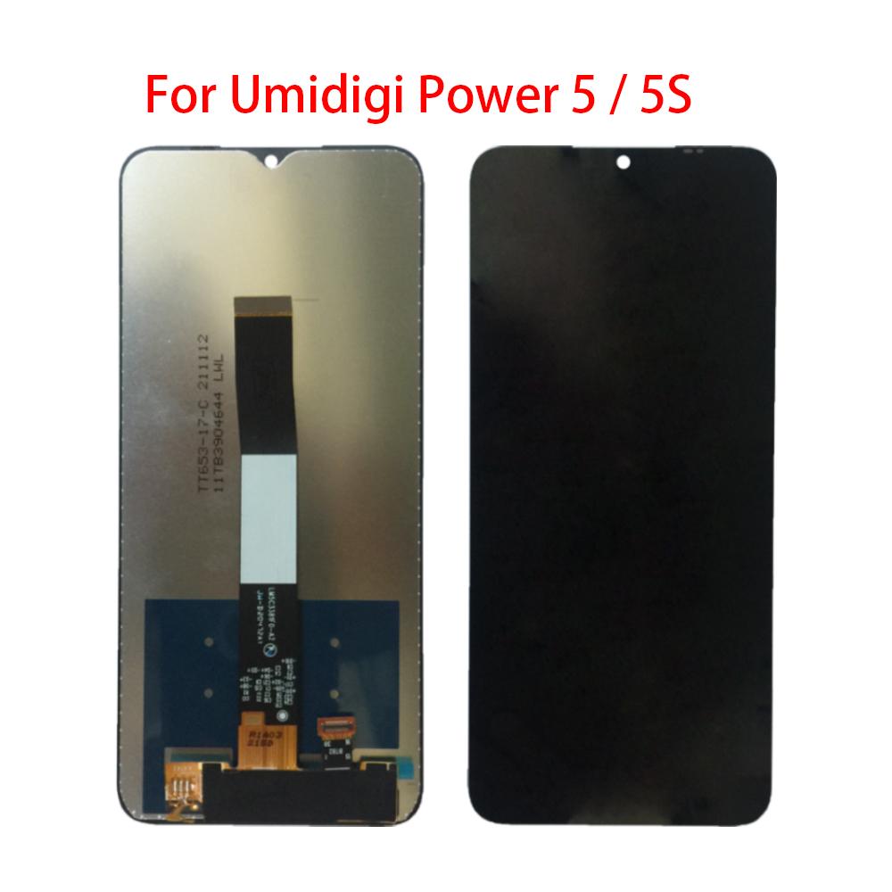 ЖК-экран для Umidigi Power 5 5S, ЖК-дисплей, дигитайзер сенсорного экрана, полная замена в сборе