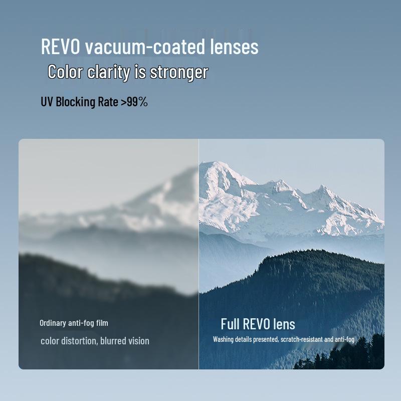 Men's Magnetic Double-Layer Anti-Fog Windproof Ski and Snow Goggles TYJ08