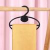 10Pcs Oval Coat Hanger Transparent Tie Display Racks Clothes Display Holder  Closet Organizer