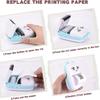 Портативный термопринтер MINI с беспроводной связью BT 203dpi Фотоэтикетка Памятка Печать неправильных вопросов с USB-кабелем Imprimante Портативный