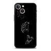 Арт Животные Чехол для телефона с лошадью Для iPhone 17 16 15 Pro Max 11 12 13 14 7 8 Plus SE 2020 X XR XS Чехол Мягкий Черный