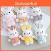 Plush Rabbit Doll Keychain With Soft Pp Cotton For Gifts And Collectors**
