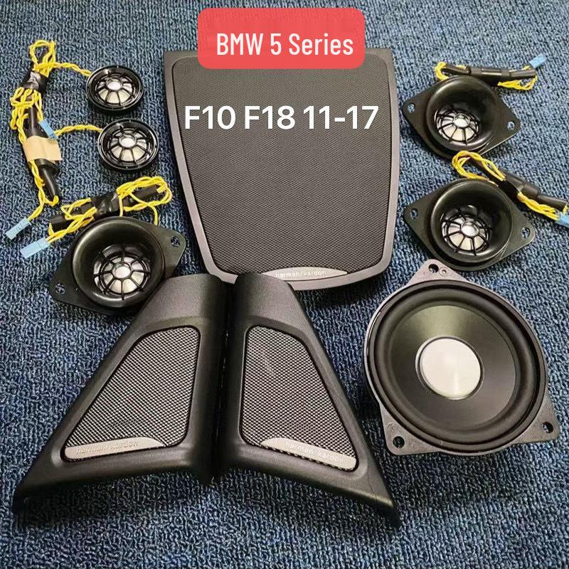 BMW 5 серии F10/F18 (11-17) Решетка твитера и среднечастотного динамика стойки А, Накладка передней двери