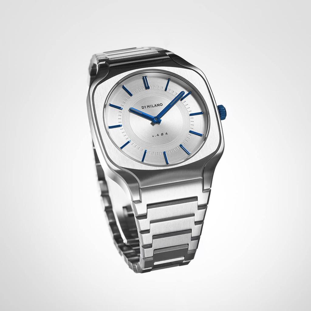 Authorized Distributor D1 Milano Watch SQBJ01 Square Bracelet 37mm Silver [D1 MILANO] Men's [SQUARE]