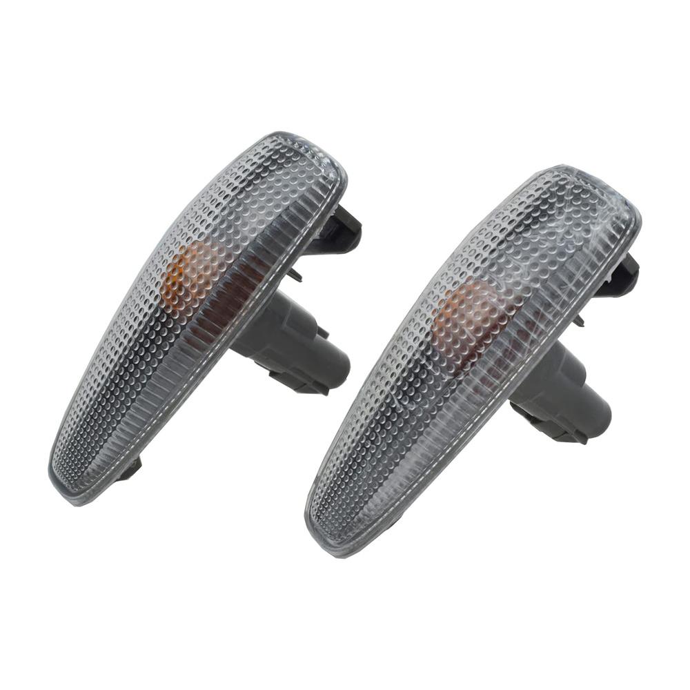 2Pcs Fender Lamp Side Marker Signal Lights For Mitsubishi Lancer Outlander Sport