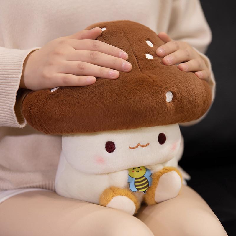 Плюшевый гриб Причудливая игрушка Материал Декор детской комнаты Подарок на фестиваль Куклы