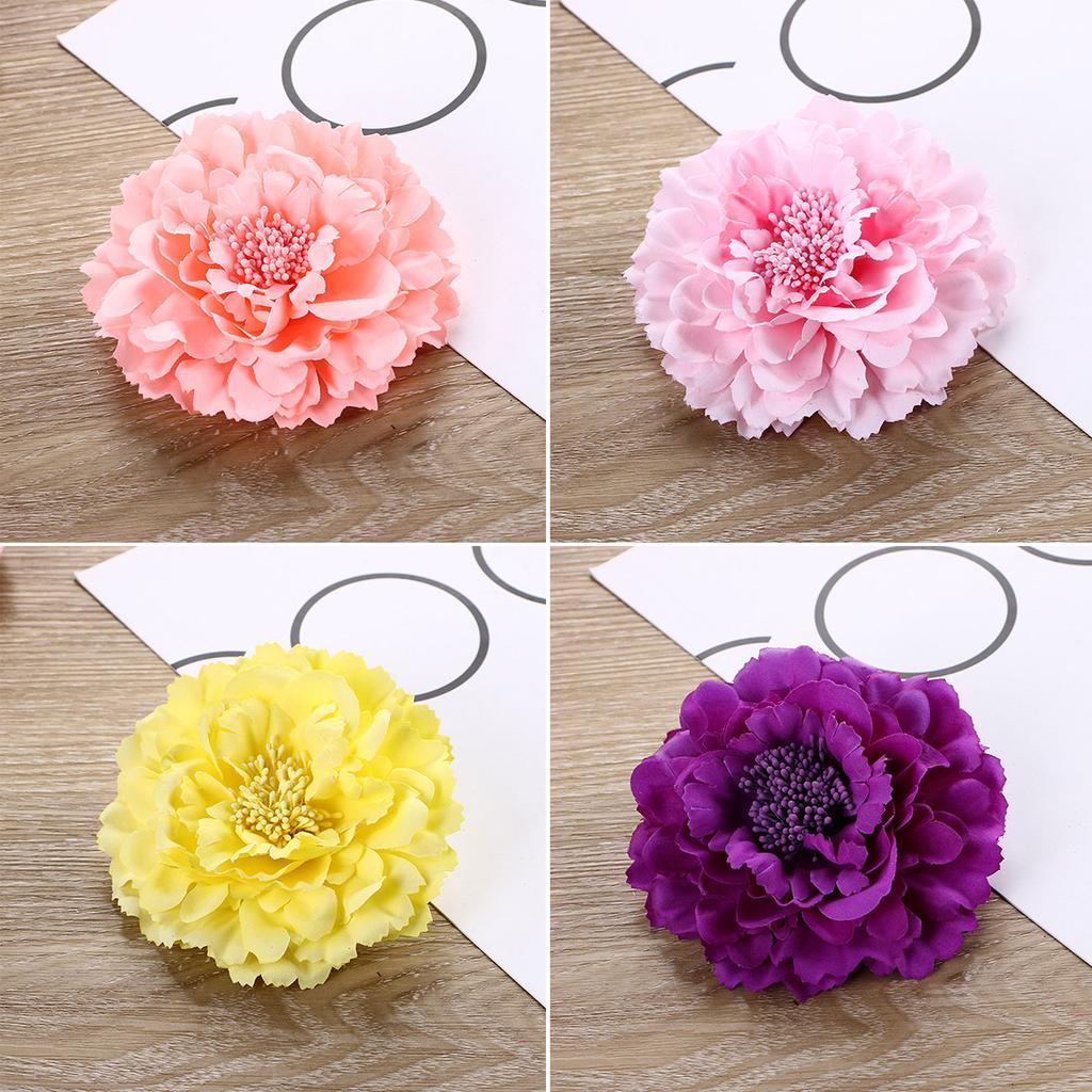 Тканевые заколки для волос с цветами, тканевые заколки с цветами, повязки на голову с искусственными цветами, головной убор, аксессуары для пляжной вечеринки для женщин