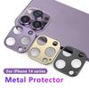 For iPhone 14 Pro Max 14 Plus Rear Camera Lens Metal Protection Ring