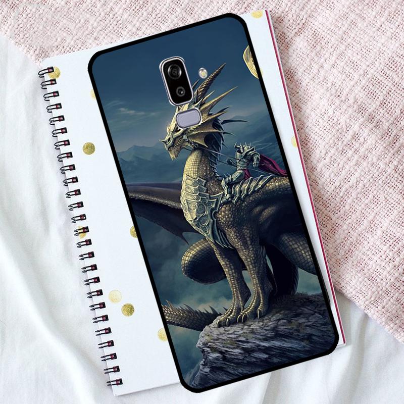 Dragon Cool Art Case For Samsung J3 J5 J7 2017 J1 A3 A5 2016 J4 J6 Plus A6 A7 A8 A9 J8 2018 Cover Coque