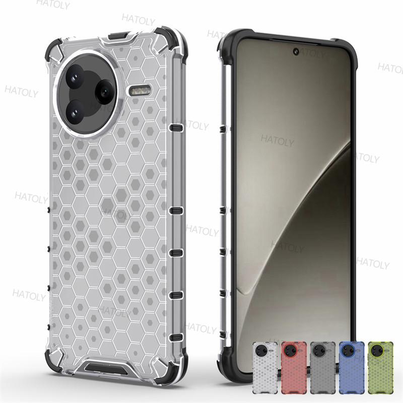 Для Xiaomi Poco F7 Pro Чехол Xiaomi Poco F7 Pro Чехол Роскошный противоударный TPU Armor PC Силиконовый чехол для телефона Xiaomi Poco F7 Pro
