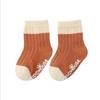 Printed Newborn Stockings Solid Color Socks New Mid Length Socks