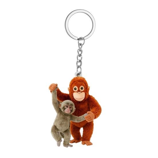 Keychain Pendant 2D Acrylic Long Arm Monkey Charm Key Chain Bag Wallet Charm Lightweight Backpack Accessories