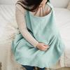 Women Breastfeeding Cover Up with 2 Pockets Adjustable Straps Breathable Nursing Cloak Breast Feeding Shawl