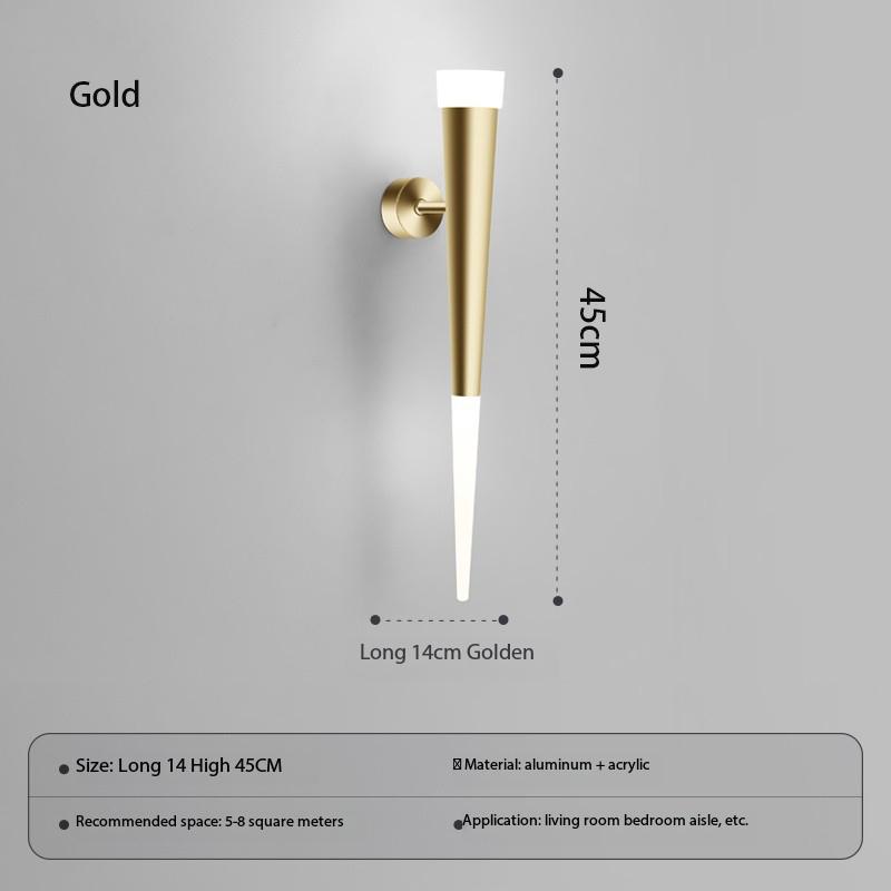 Nordic Minimalist Line Настенный светильник Современный светодиодный настенный светильник для гостиной, прикроватный светильник для домашнего интерьера, настенные бра, декоративная мебель